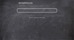 Desktop Screenshot of doorstopdelivery.com