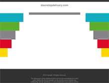 Tablet Screenshot of doorstopdelivery.com